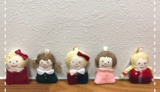 ＊ハンドメイド＊お人形のストラップ